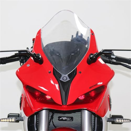 Pare-Brise Moto anti-turbulences pour carénage SRK 600 RR et SRK 450 RR réduction pression vent