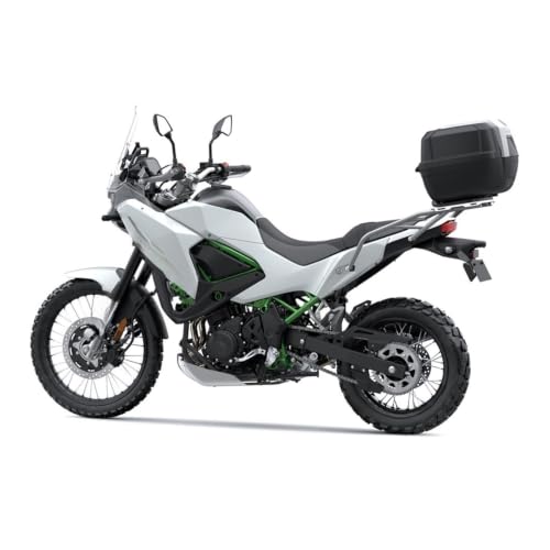 Support de boîtier supérieur Kawasaki KLE500 2026 : sécurisez vos bagages argent - 6