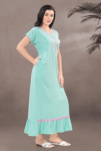 Image of Soulemo Women's Solid Alpine Nighty 1772