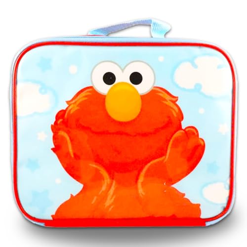 Sesame Street Backpack With Lunch Box for Kids - Bundle With 16" School Bag, Elmo Lunch Box, and More | Sesame Street School Supplies for Boys, Girls3