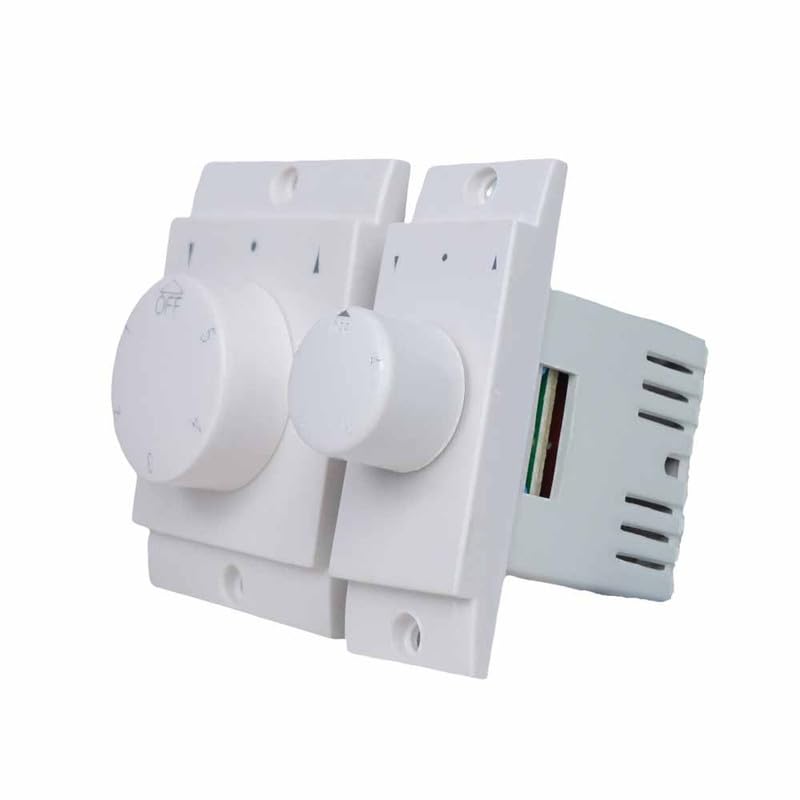 Image of Logitec Fan Regulator 5-Speed TWO MODULE NORTH WEST White