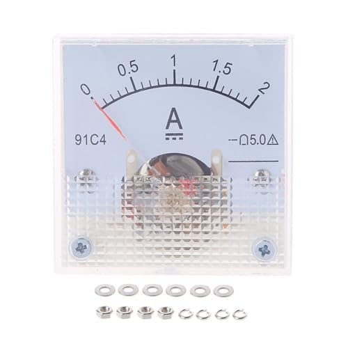Amperímetro analógico de panel 91C4 para medición CC de 0-5A