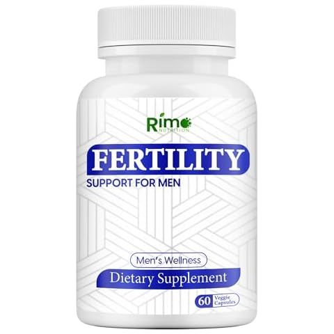 Rimo Nutrition Men's Fertility Support, 60 Capsules Cover