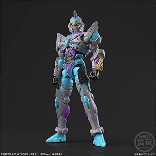 Bandai Shokugan Super Mini Pla Ssss.Gridman Gridknight & Gridman miniatura 3