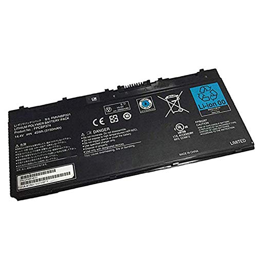 14.4V 45Wh 3150mAh FPCBP374 FMVNBP221 FPB0287 Batterie d'ordinateur Portable Compatible avec Fujitsu Stylistic Quattro Q702 Series