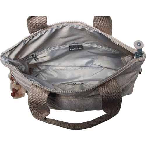 Kipling womens Eleva Crossbody Bag, Golden Tan, 12.25 L X 13 H X 4.75 D US4