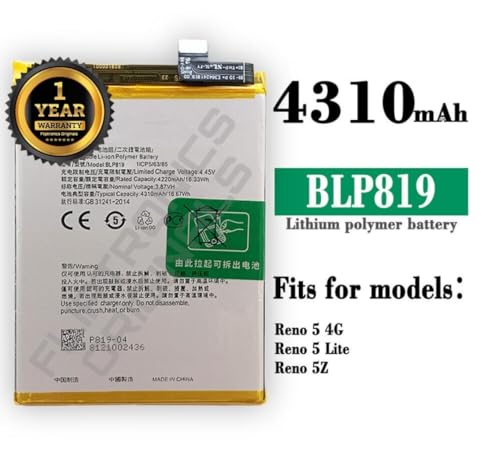 Image of BLP819 Battery for Oppo A57 / 5 4G / 5 LITE / 5Z Battery with 1 Year Warranty**** (U97)