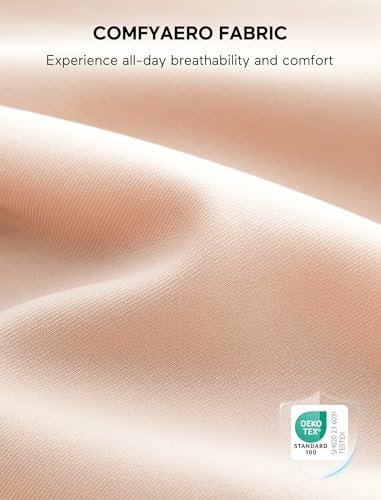 Image of COMFELIE Wireless Bra Seamless Comfort Everyday Bra for Women, Breathable Seamless Bra with Scallop Edges