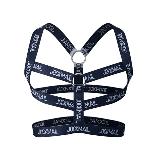 JOCKMAIL Mens Harness with Jockstrap Fitness Shoulder Strap with Mens Jock Strap Underwear Fitness Sport Harness2