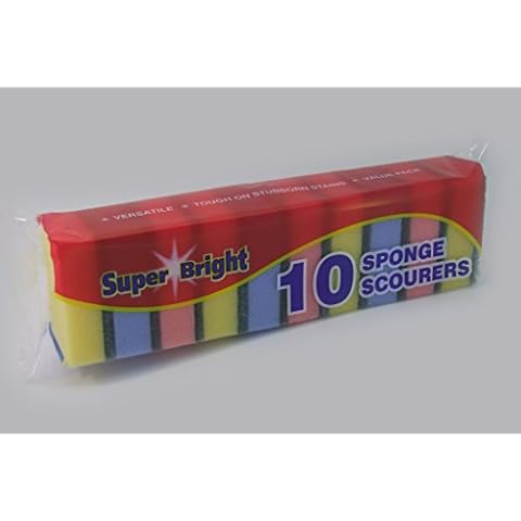 Superbright Sponge Scourers - 10PK Cover