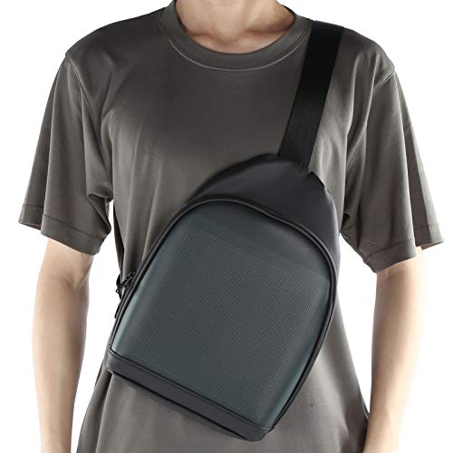 Gek Winkelen Waterdichte USB-schoudertassen, LED-schoudertassen, Warmteafvoer Multifunctioneel wandelen voor buitenreizen Binnen(Bluetooth version) - Image 7