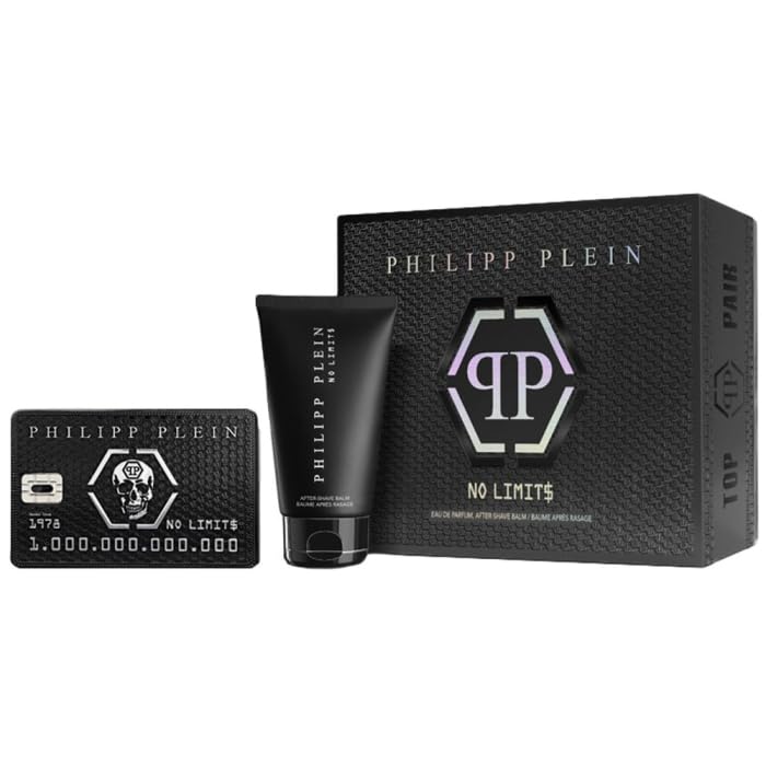 Philipp PleinNo Limit Top Pair (M) Set Edp 90Ml + Asb 150Ml Transparent/Combination