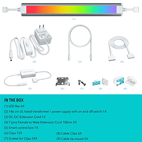 Lampaous Smart Under Cabinet Lighting thumbnail 9