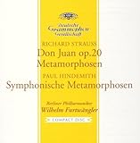 R. シュトラウス:《ドン・ファン》/ヒンデミット:ウェーバーの主題による交響的変容 他 (初回生産限定盤)(UHQCD)