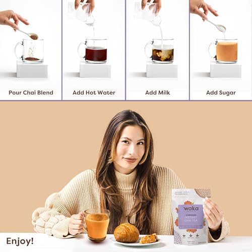 Té tradicional chai en polvo y café instantáneo bulk miniatura 6