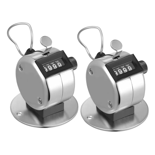 ABOOFAN Portable Clicker Counter Pcs Manual Tally Counter for Step Counting Sewing Pedestrian Flow Monitoring