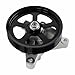 TALAMOYI Power Steering Pump with Pulley for 3.5L 2008 2009 2010 2011 2012 for Honda Accord ; 2010-2012 for Honda Accord Crosstour 3.5L; 2009 2010 2011 for Honda Pilot Power Assist Pump