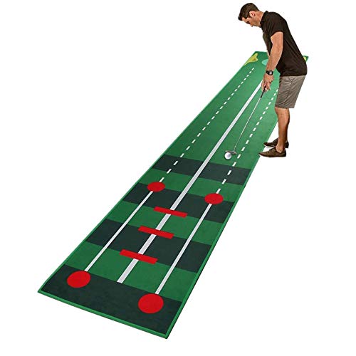  Qdreclod Tapis de Putting de Golf 0.5 * 3m, Pr...