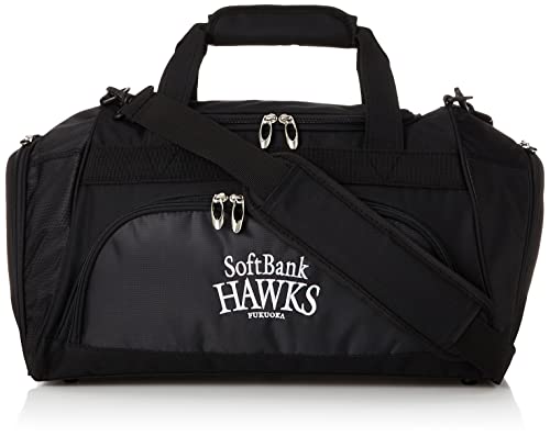 LEZAX SoftBank Hawks Boston Bag SBBB-6265 Black
