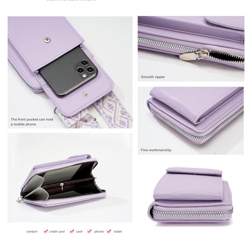 Small Leather Crossbody Bags for Women, Mini Over Shoulder Handbag Purse with Credit Card Slot4