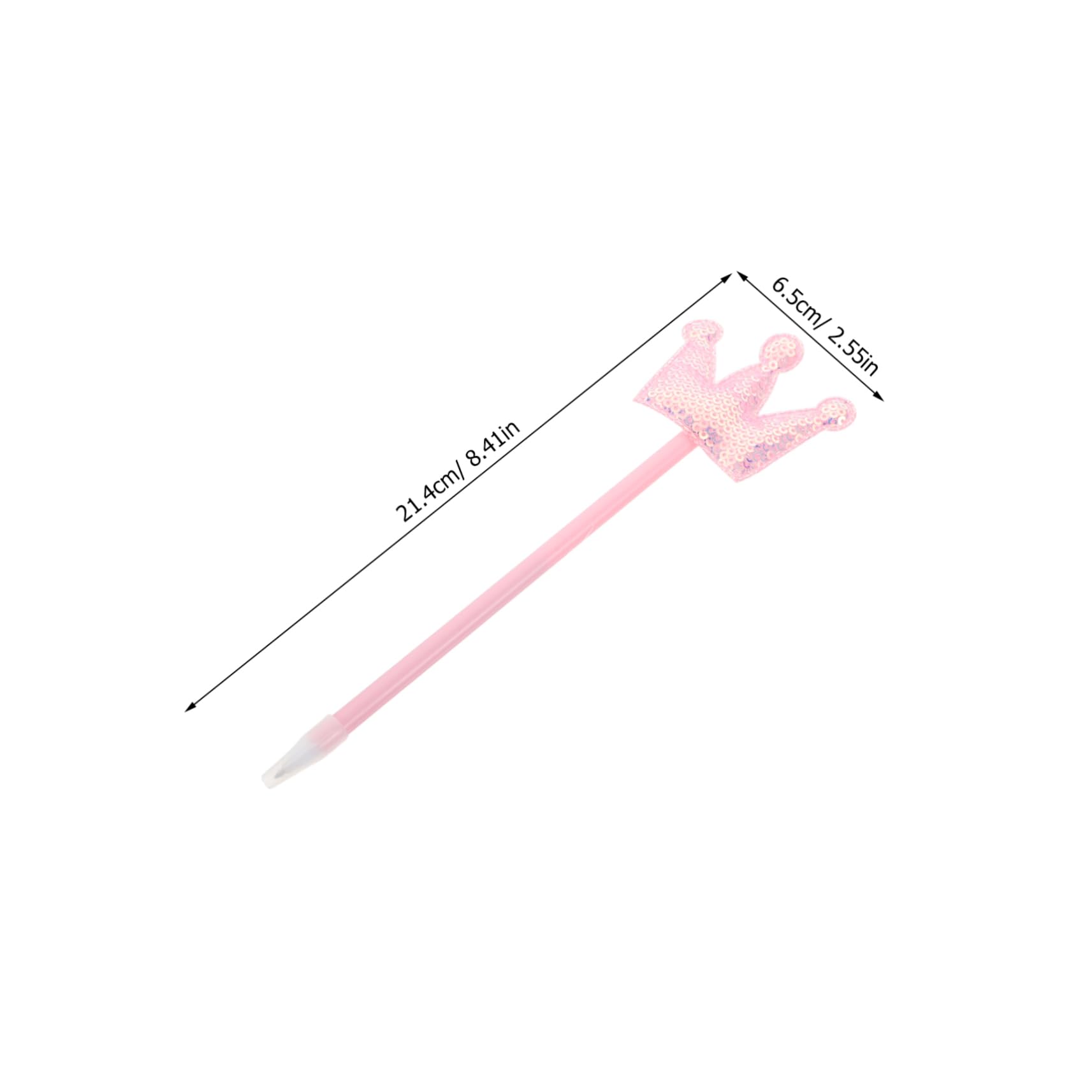 jojofuny 5pièces Stylos à Bille Mignons à Paillettes pour Femmes de Stylos Roses Créatifs Fournitures de Bureau Cadeaux pour Fête D'halloween Articles Scolaires