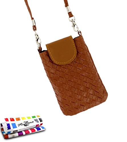 Pochette BLACKBERRY TORCH 9850 [CityPoche Premium] [Brun] de MUZZANO + STYLET et CHIFFON MUZZANO® OFFERTS - La Protection Antichoc ULTIME, ELEGANTE ET DURABLE...