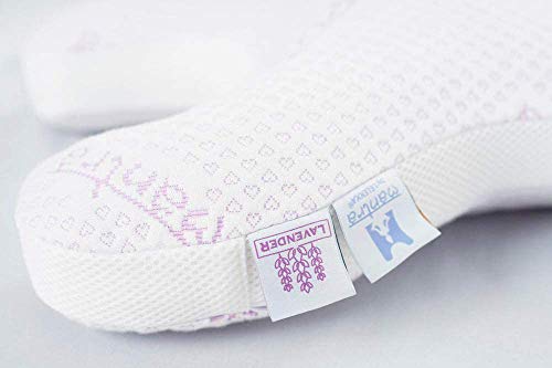 Lelekka Mantra slaapkussen tegen slaaprimpels voor buikslapers en zijslapers incl. 2 hoezen met lavendel- en aloë vera… - Afbeelding 7