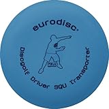 Eurodisc Unisex – Erwachsene Discgolf Driver Standard Frisbee, blu, 21 cm