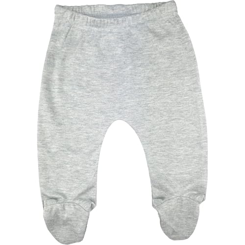 123 Bear 100% Cotton Baby Pants/Leggings with Footies 100% Cotton Unisex Boys Girls3