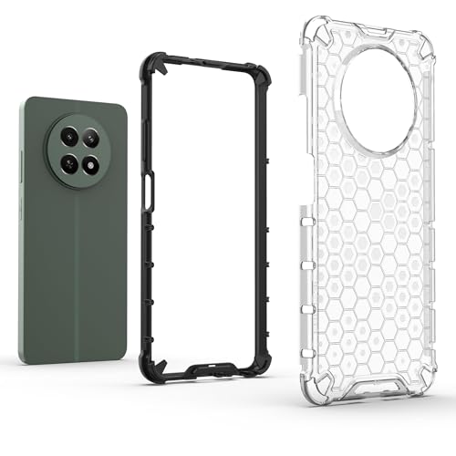 Image of Hard PC Back Case Cover for Realme 12 /12X 5G Anti Slip Ultra Thin Shockproof Reinforced Corners (Polycarbonate|Clear)