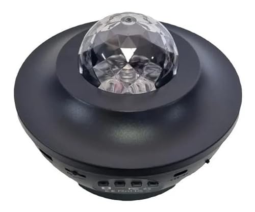 Luminária Projetor Musical Estrelas Bluetooth Controle