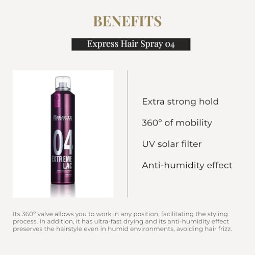 SALERM Professional Hair Spray Pro Line 405 ml miniatura 3