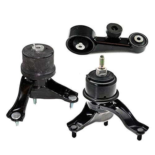 K2224 Compatible with Fits 2007-2012 Lexus ES350 3.5L w/AUTO Trans. Motor & Transmission Mount Set 3pcs : A62036HY, A62060, A4288