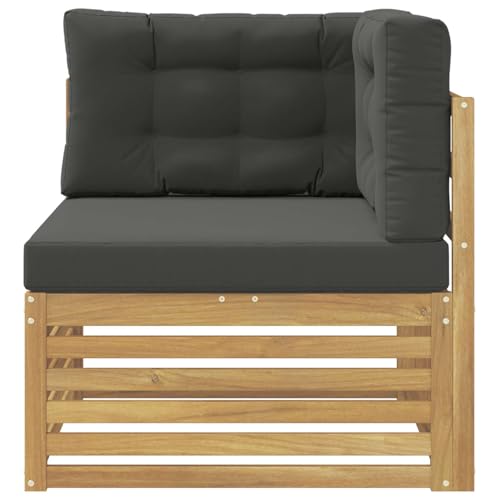 Canapé d'angle extérieur pour jardin et terrasse modulable