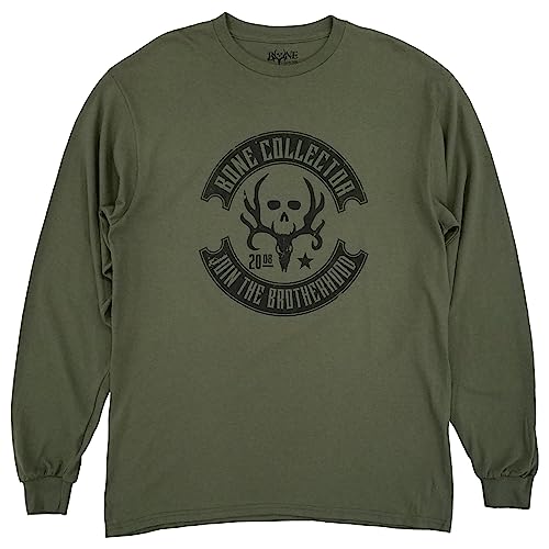ISSUETHINGS JOHN別注LONG-SLEEVE T-SHIRT ben john Men's Long Sleeve Crew Neck T-Shirt (US, Alpha