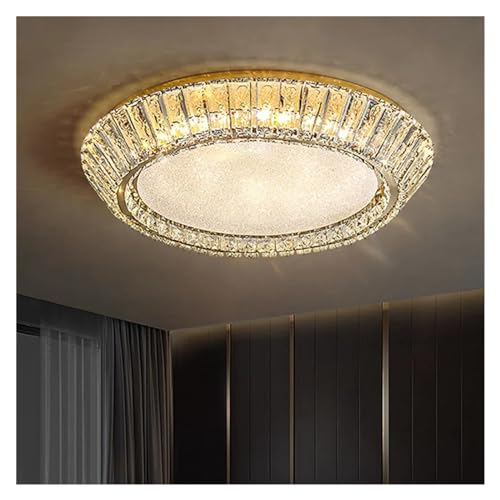 Plafonnier led en verre cristal pour illuminer une salle de bains