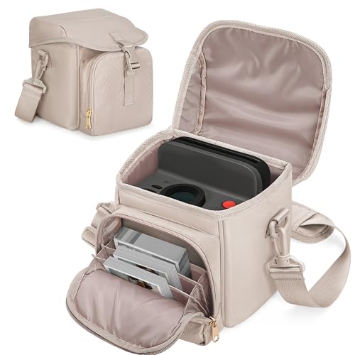 【MULTIUSO】La borsa da viaggio per fotocamera è impeccabile per catturare momenti durante le vacanze, i viaggi, i pendolari o l'uso quotidiano. Può essere utilizzata come borsa a tracolla o borsa a tracolla. Questo design fornisce un rapido accesso alla fotocamera mantenendo le mani libere e garantendo il comfort.
