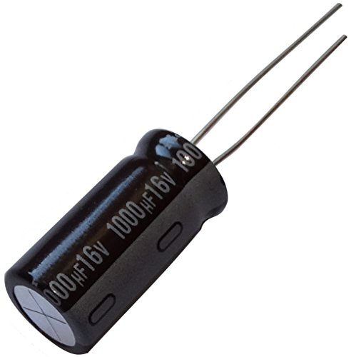 Aerzetix Elektrolytkondensator 47uF 25V - 30 Stück Radial 5x11mm 105°C 2000h