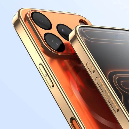 Coque iPhone Air orange pour charger et protéger partout
