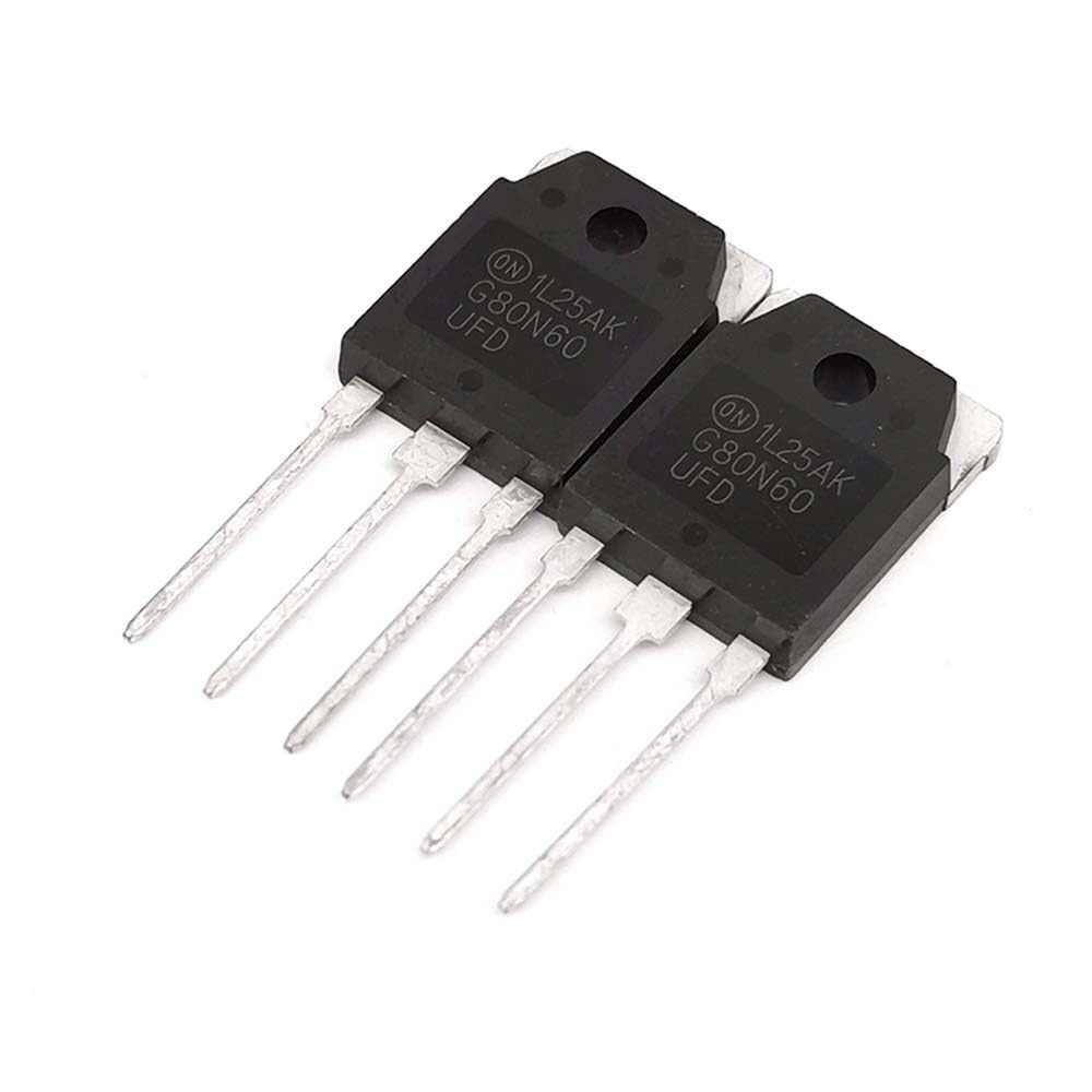 5 Stück/Los SGH80N60UFD G80N60 80N60 G80N60UFD TO-3P Ultrafast IGBT