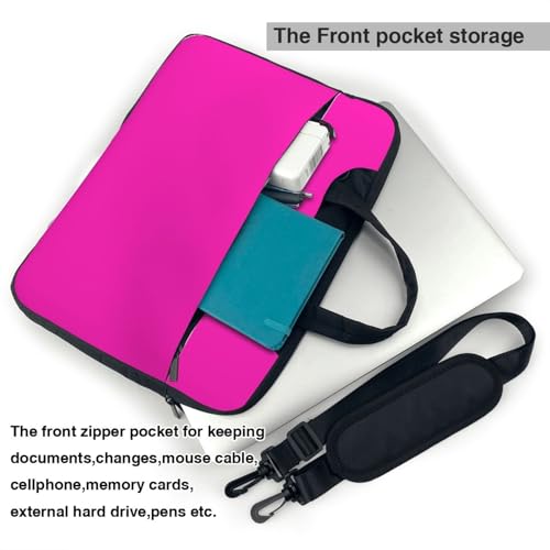 Maletín para laptop impermeable rojo 14 pulgadas miniatura 6