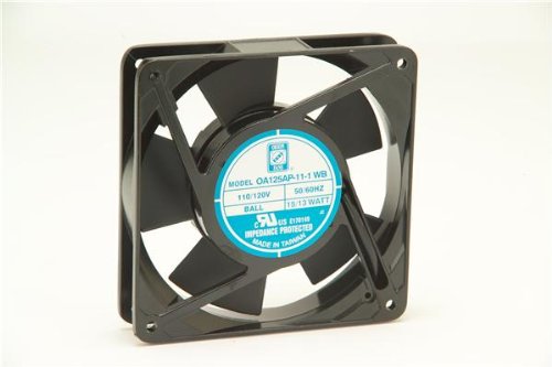 Orion Fans OA125AP-11-1TB Fans & Blowers Fan 120x25 115VAC Ball Term 81cfm