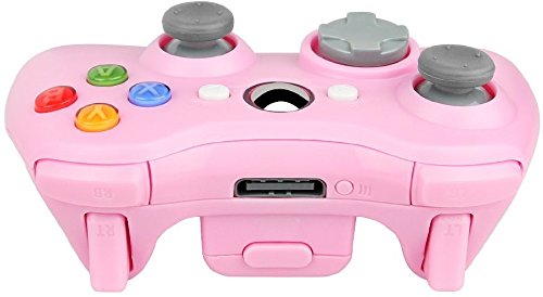 image for Bek Design Wireless Controller Game Pad Color for Xbox 360 (Pink)