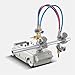 Torch Track Burner Portable, Semi-automatic Track Torch Gas Pipe Cutting Straight Linear Gas Cutting Machine, Portable Flame Cutting Track Torch Cutter, Cutting Speed 50-750mm/min, Thickness 5-100mm