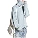 Produktbild Frauen Neue High-Neck Kaschmir Pullover Herbst und Winter Mode Pullover (Hellblau, Medium)