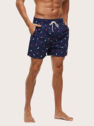 Image of TOPLOT Regular Fit Printed Boxer Shorts for Men