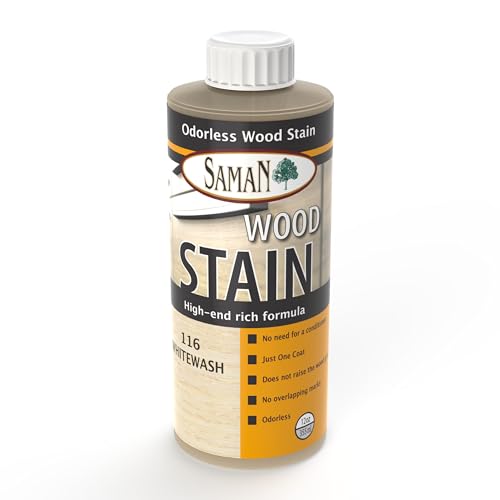 SamaN Interior Water Based Wood Stain - Natural Stain for Fu...