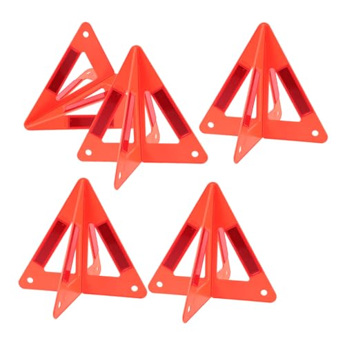 Triangle réfléchissant pliable de sécurité pour signaler une panne de voiture