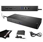 Dell WD19S Docking Station with 130W Power Adapter and 90W Power Delivery - USB Type-C, HDMI, Dual DisplayPort (WD19S130W)