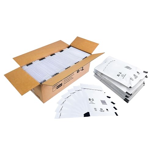 Trifoo B2 Luftpolsterumschläge, 200 Stück, Weiß